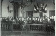 Italian Council in 1927 in Park Hotel in Leghorn