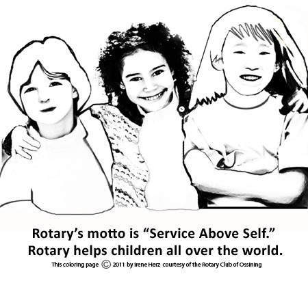 Rotary helps children all over the world