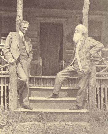 Henry Ford and John Burroughs at Woodchuck Lodge