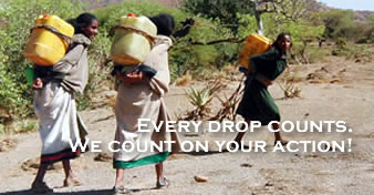 Every drop counts