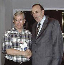 Don and Frank at the ROTI Party at the San Antonio Convention